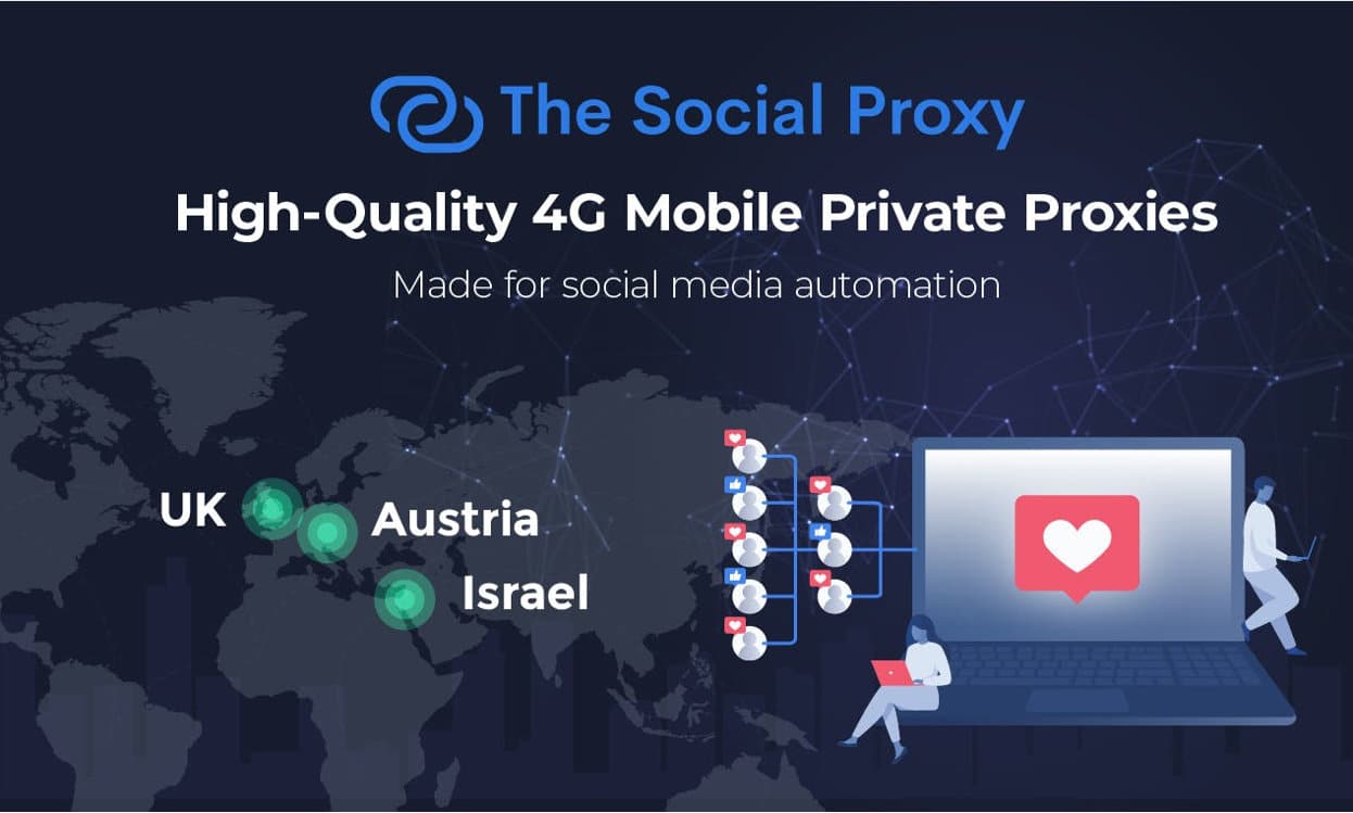 The Social Proxy - 4G mobile Private proxies