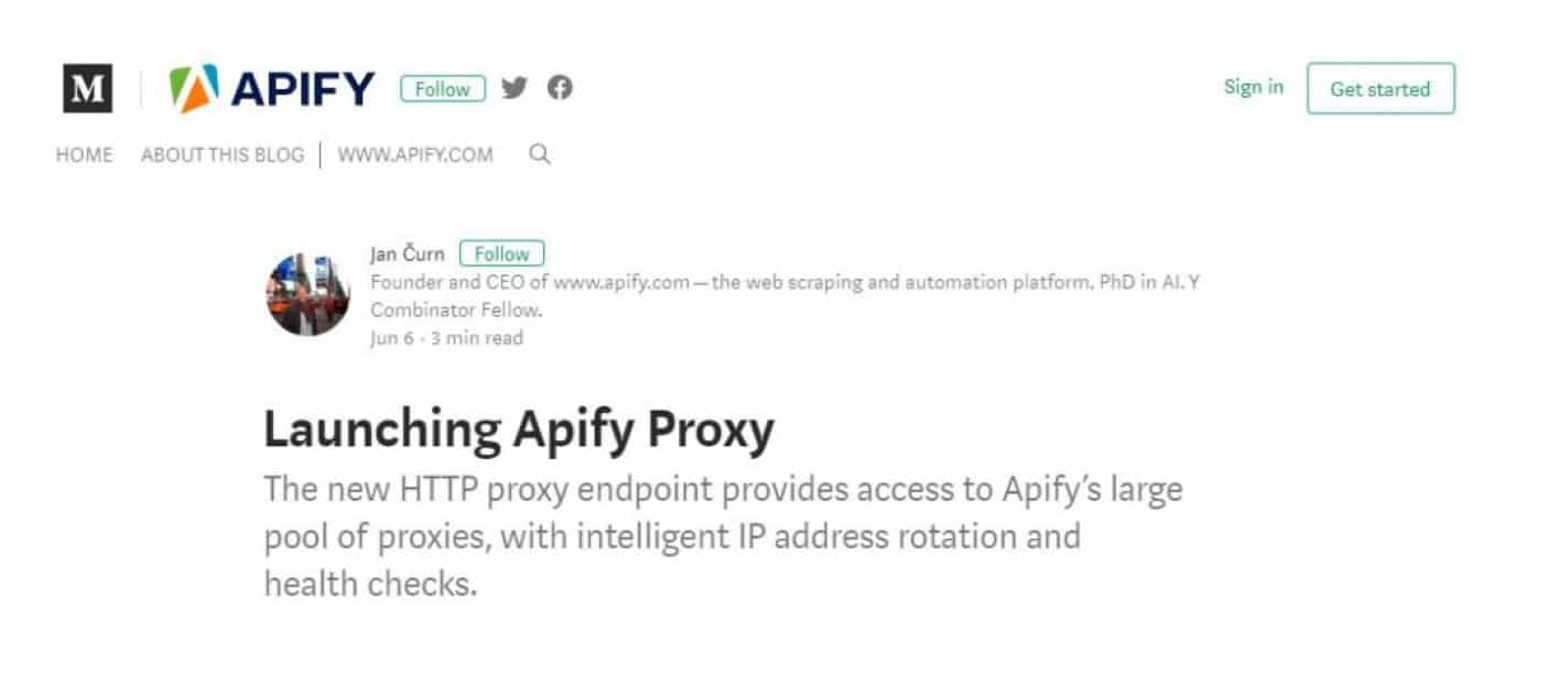 HTTP CONNECT of proxies