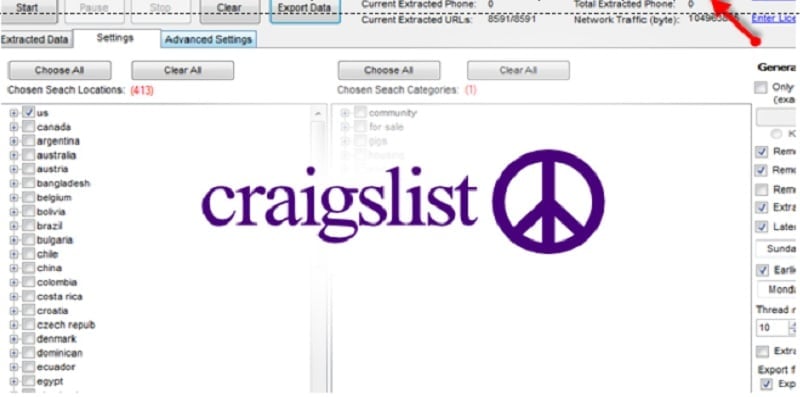 Scraping Craigslist Data with Software