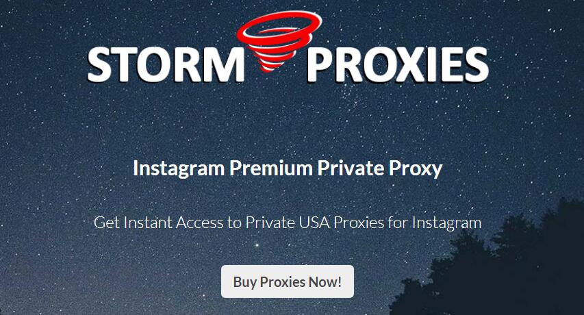 stormproxies instagram proxies