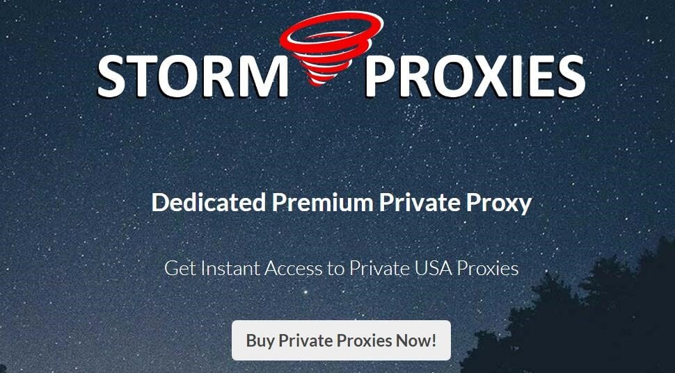 stormproxies private proxies overview