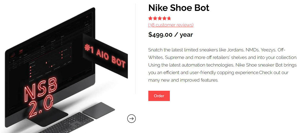 Buy Nike Shoe Bot