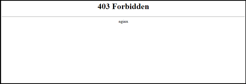 402 Forbidden