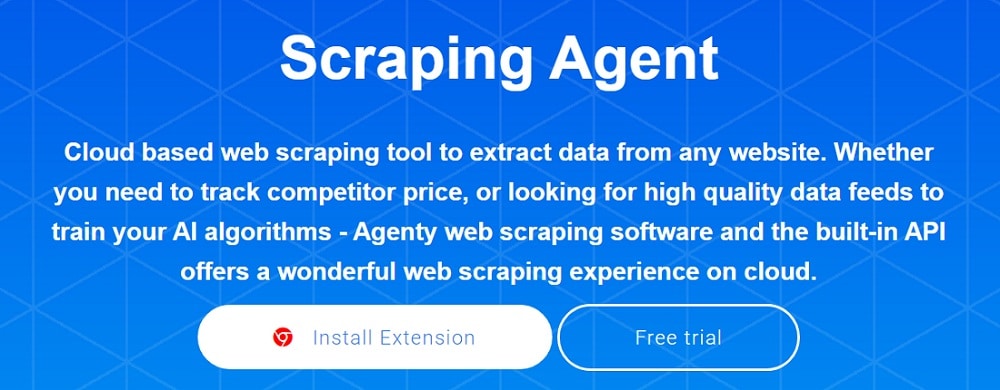 Agenty Scraping Overview