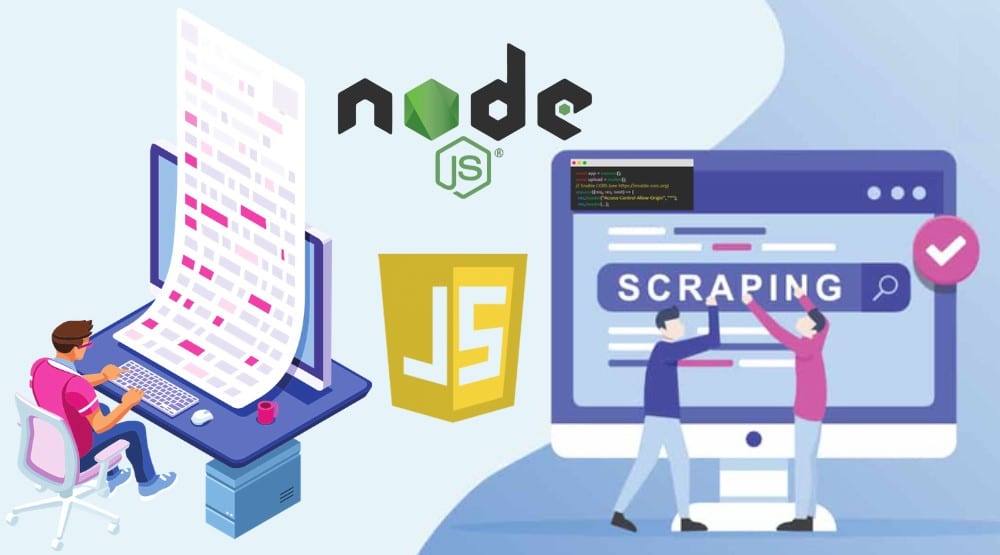 web scraping with javascript