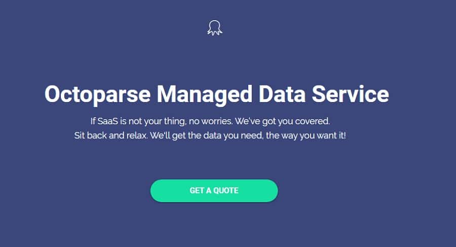 Octoparse Managed Data Service