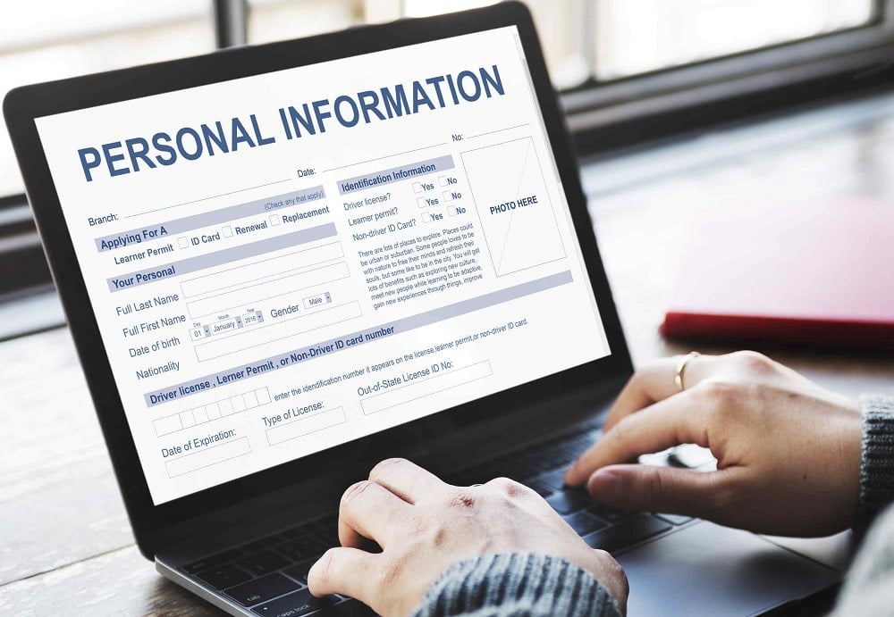 Create New Personal Information