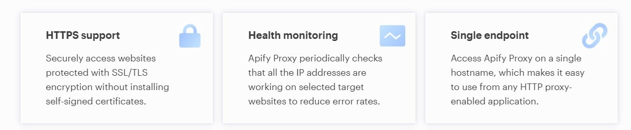 Apify proxy HTTPS Protocol