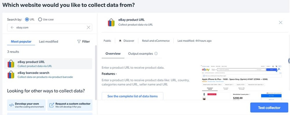 Bright Data eBay Scraper