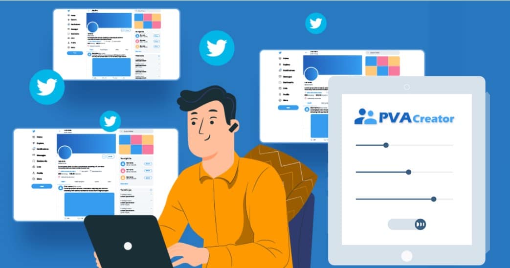Create Multiple Twitter Accounts Using PVA Creator