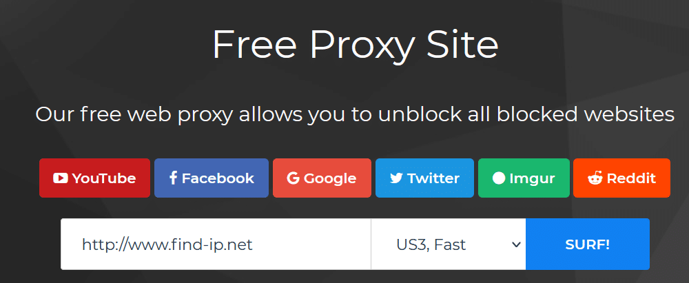 Free Proxy Win
