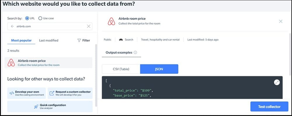 Data Collector of ScrapeAirbnb