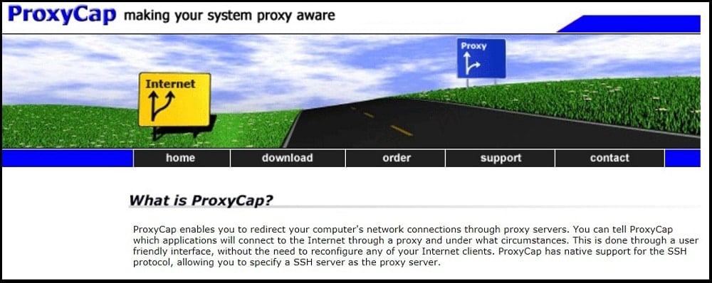 Proxycap Homepage