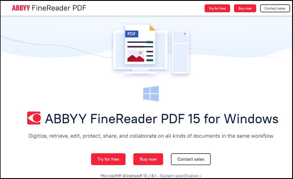 FineReader PDF Overview