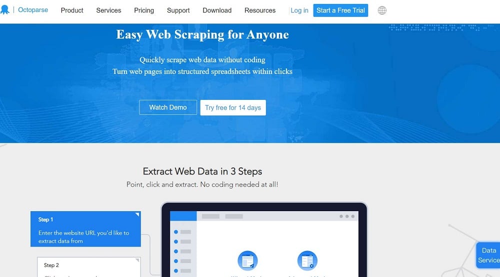 Octoparse Alternatives