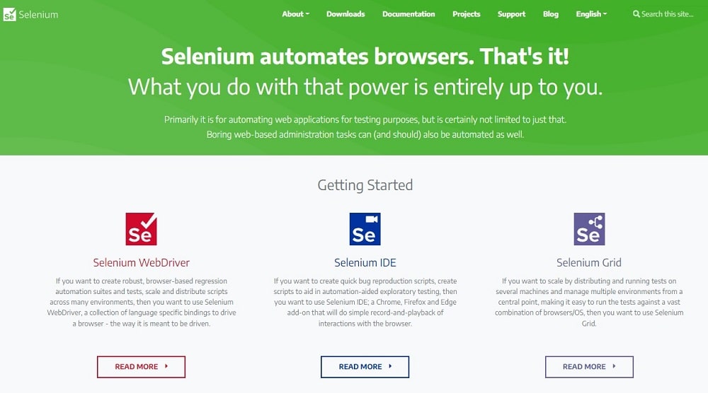 Selenium Homepage