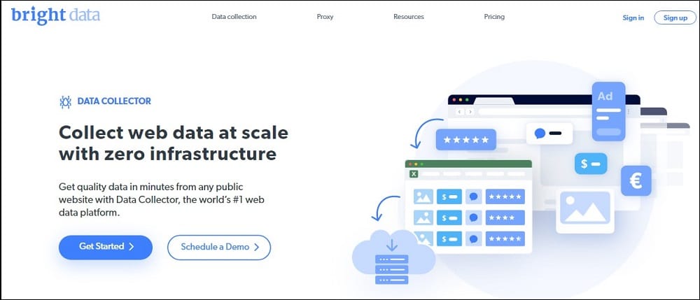 Bright Data Homepage