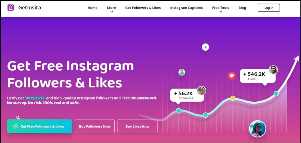 Buy Instagram Followers for GetInsta