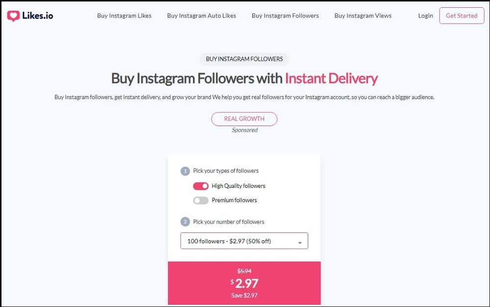 Buy Instagram Followers for Likes IO