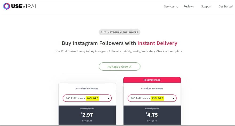 Buy Instagram Followers for UseViral