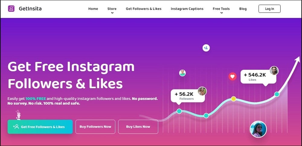 Buy Instagram Like for GetInsta