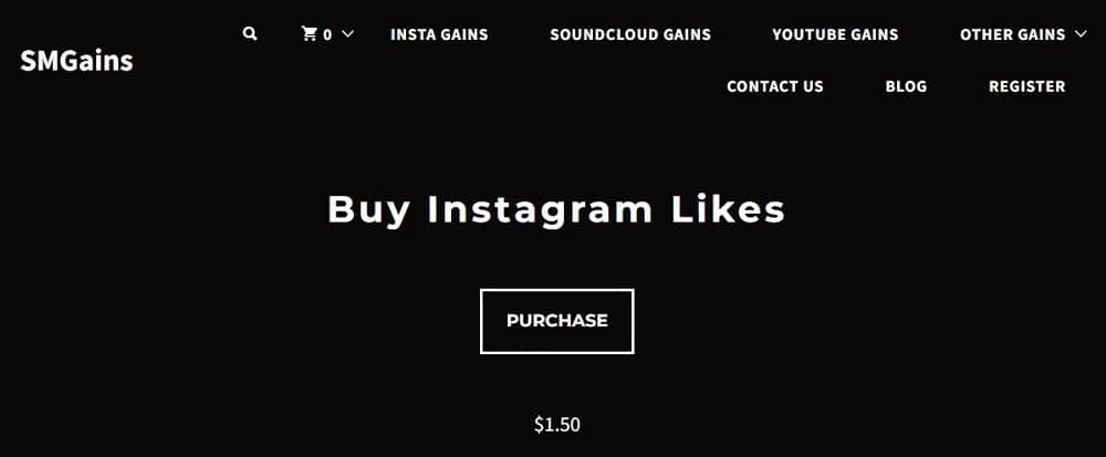 Buy Instagram Like for SMGains