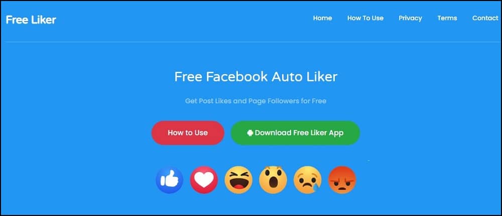 Free Liker App as a Facebook Auto Liker App