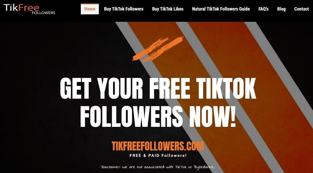Get Free Tiktok Followers for TikFreeFollowers