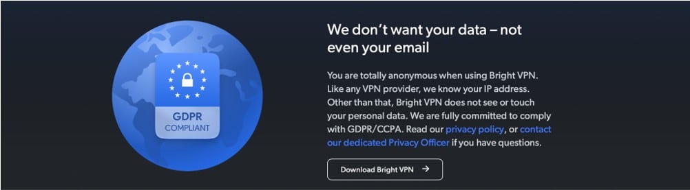 Truly Anonymous and Private of Bright VPN