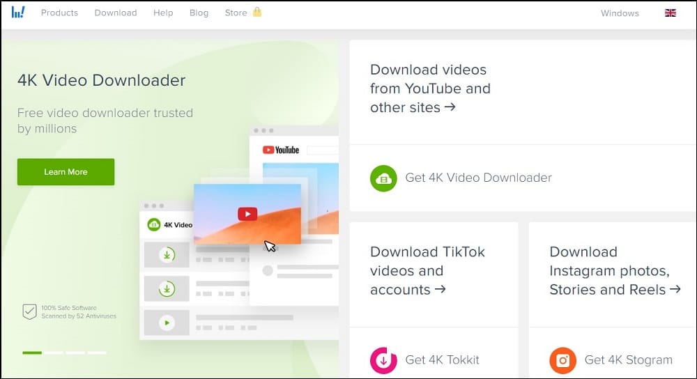 4K Video Downloader is Twitch Video Downloader Apps