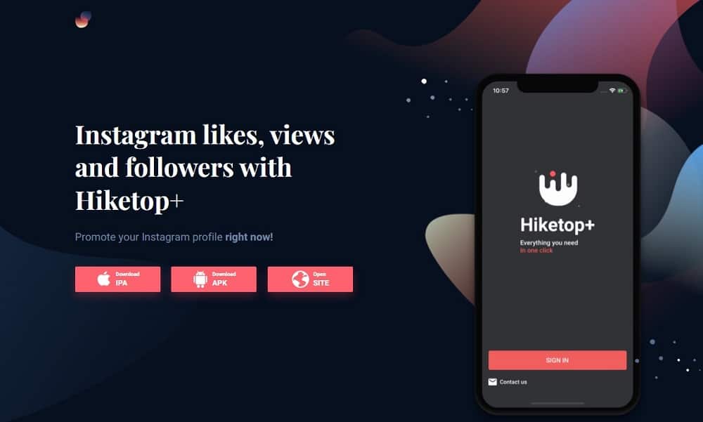 Hiketop apps