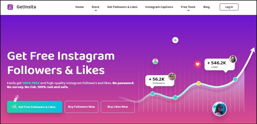 Instagram Follower Apps GetInsita Overview