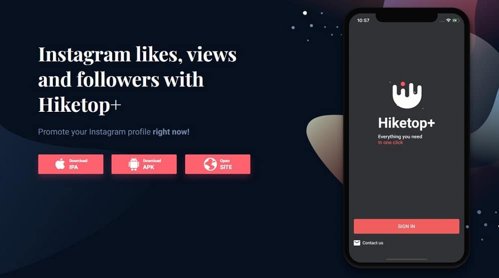 Instagram Follower Apps Hiketop Overview
