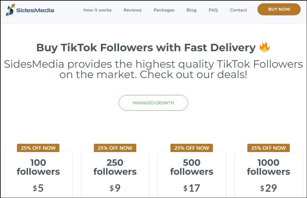 TikTok Followers Apps is SidesMedia