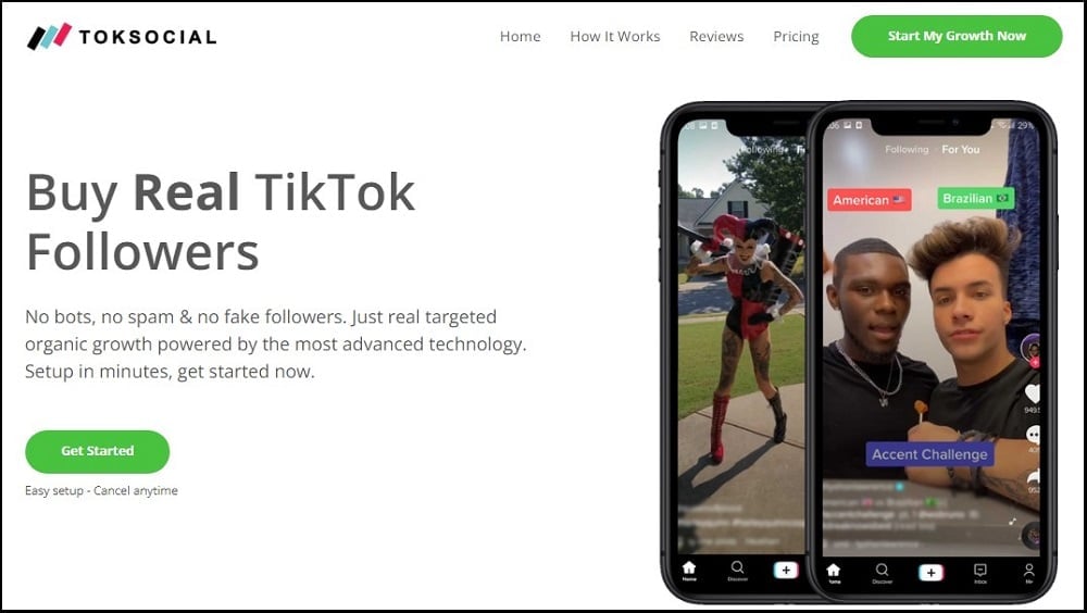 TikTok Followers Apps is TokSocial