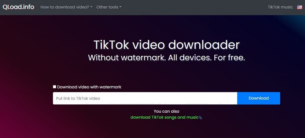 Tiktok Video Downloader Apps is QLoad