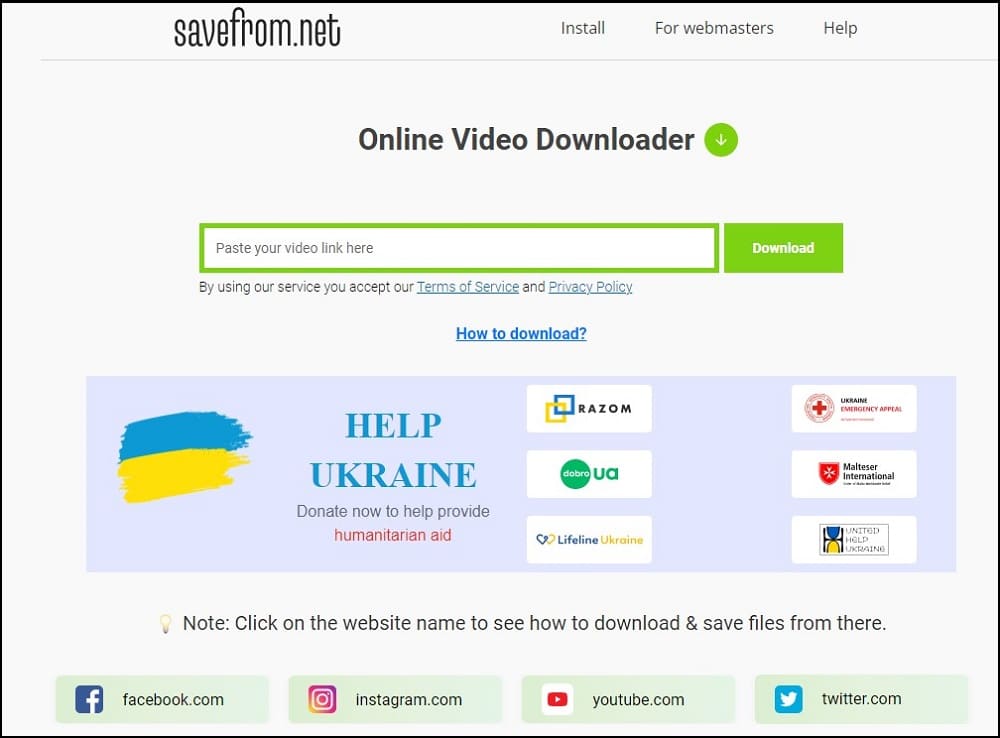 Tiktok Video Downloader Apps is SaveFrom
