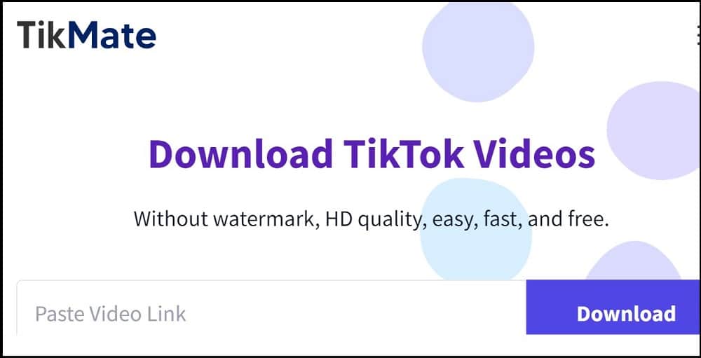 Tiktok Video Downloader Apps is TikMate