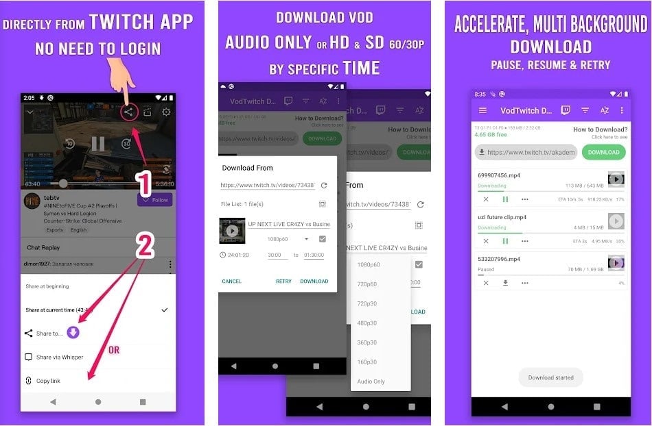 Video Downloader for Twitch is Twitch Video Downloader Apps