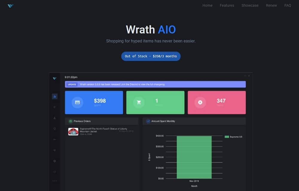 Wrath AIO Bot Overview