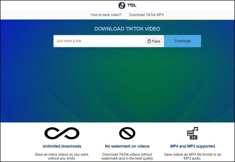 TikTok Downloader Online overview