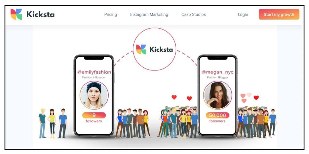 Ease of Usage and Onboarding Process of Kicksta