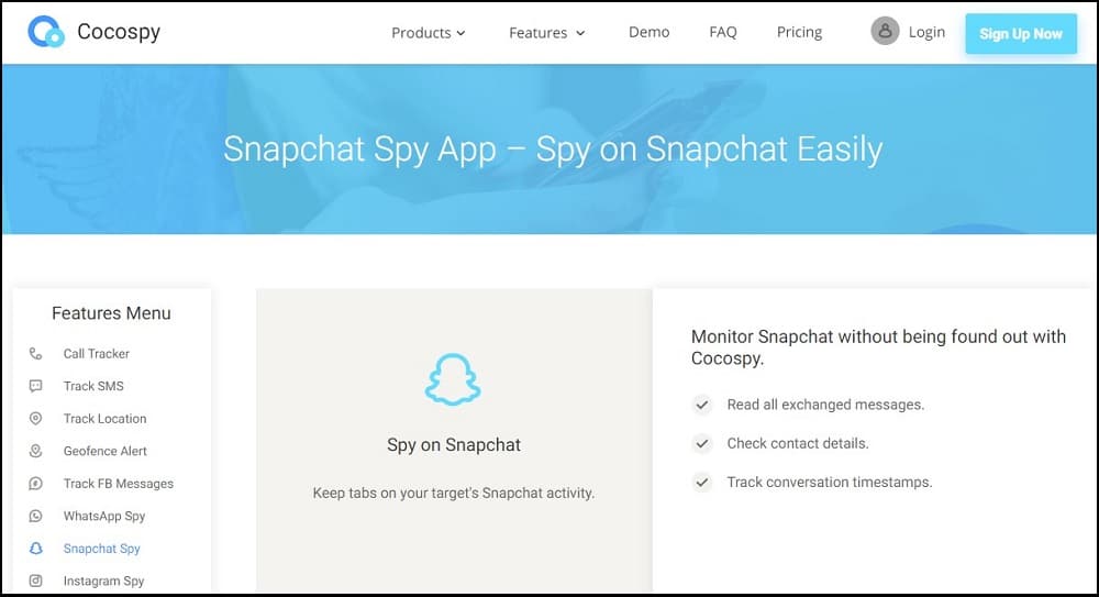 CocoSpy for Snapchat Viewers