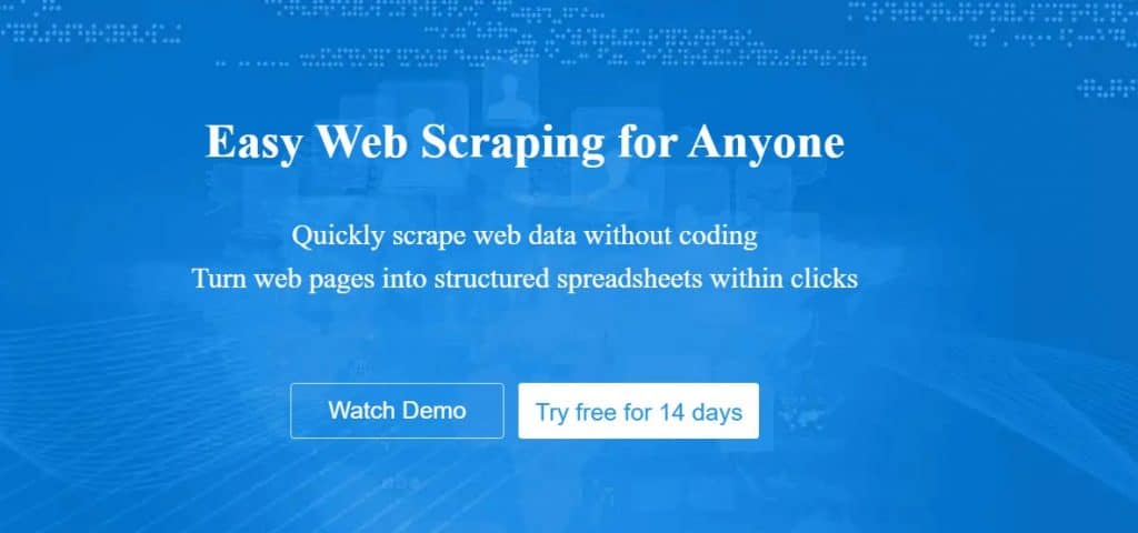 Visual General-Purpose Web Scrapers