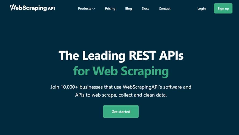 WebScrapingAPI overview