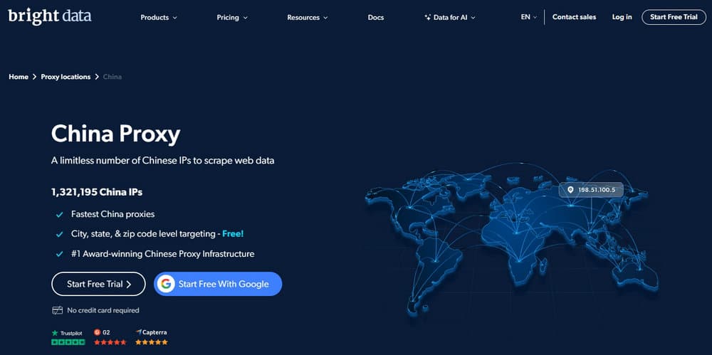 Bright Data Chinese Proxies New
