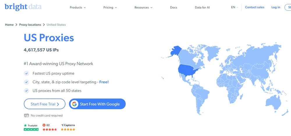 Bright Data US Proxies