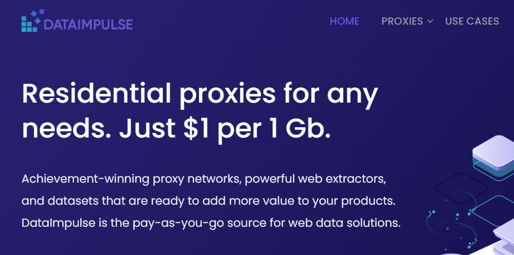 DataImpulse Homepage