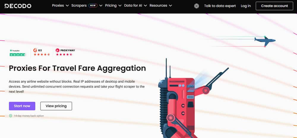Decodo Proxies For Travel Fare Aggregation