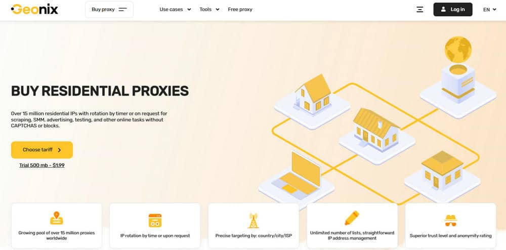 Geonix Residential Proxy